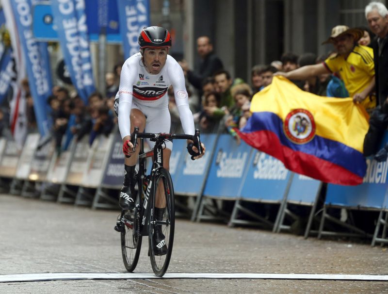 Cyklistický vítěz olympijských her v roce 2008 Samuel Sánchez.