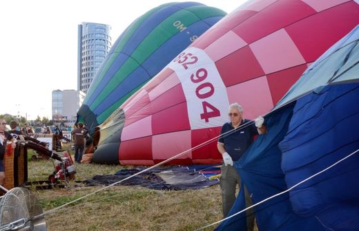 Balonová fiesta.