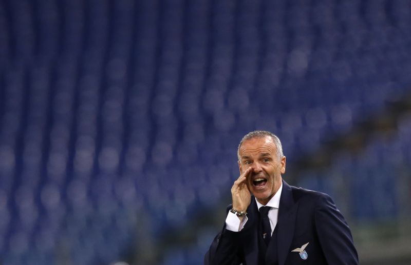 Trenér Fiorentiny Stefano Pioli.