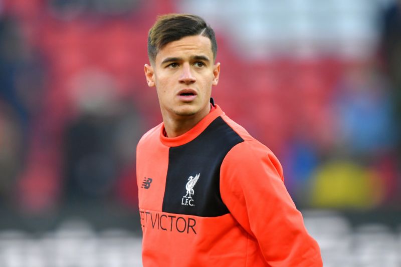 Fotbalista Liverpoolu Philippe Coutinho. Fotbalista Liverpoolu Philippe Coutinho.