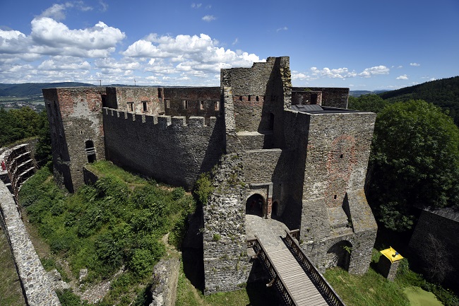 Středověký hrad Helfštýn. Středověký hrad Helfštýn.
