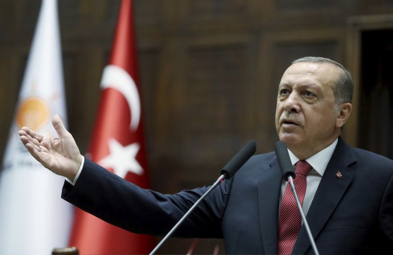 Turecký prezident Recep Tayyip Erdoğan.