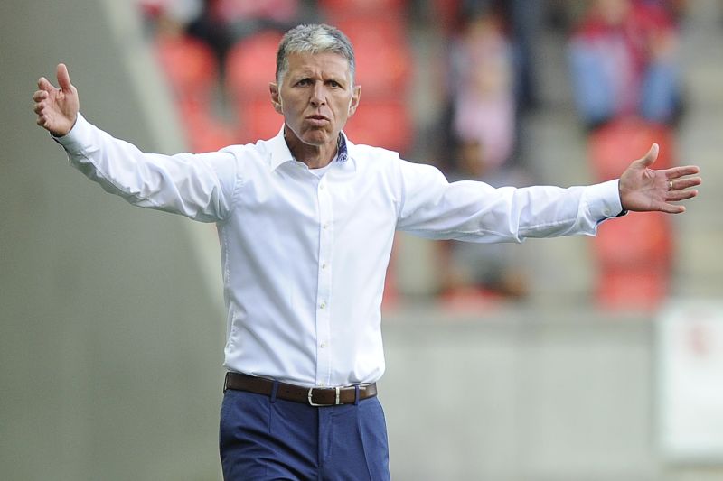 Trenér pražské Slavie Jaroslav Šilhavý.