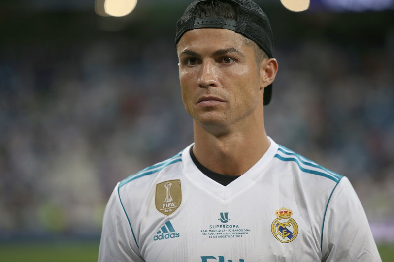 Fotbalista Cristiano Ronaldo. 