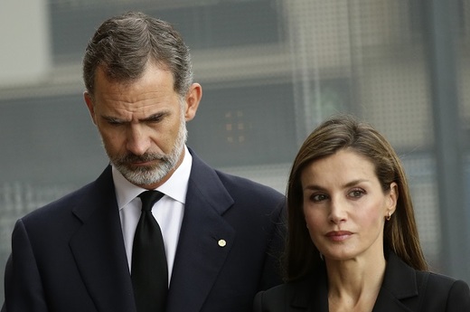 Král Felipe VI. a jeho manželka Letizie. Král Felipe VI. a jeho manželka Letizie.
