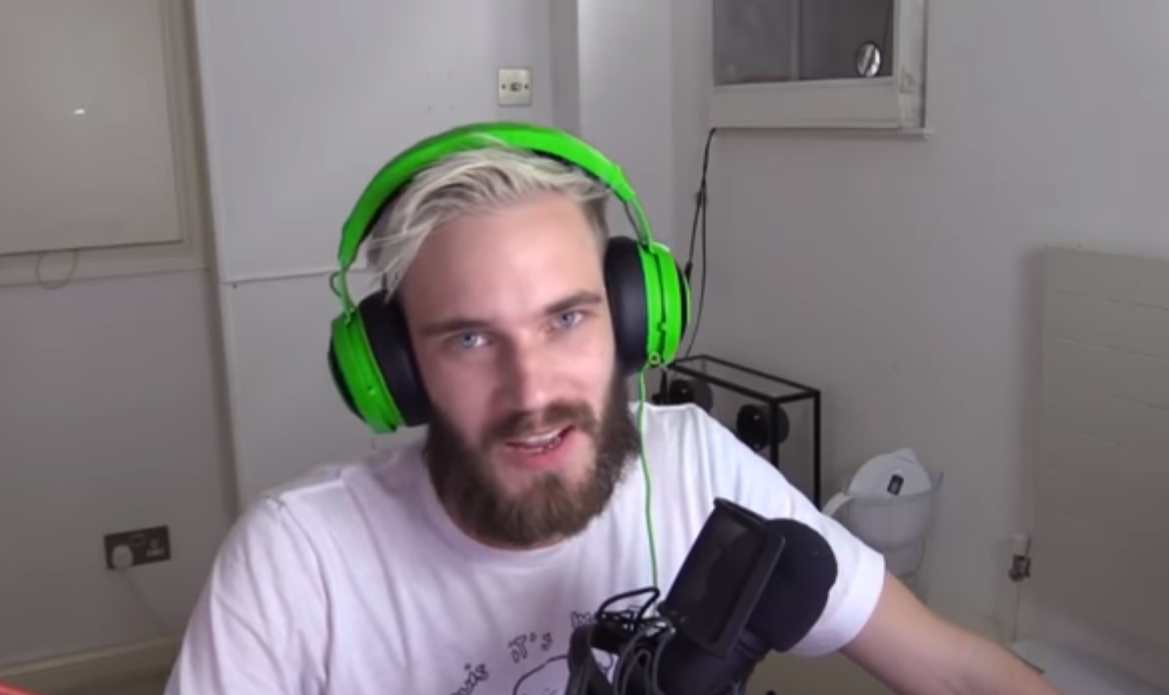 Nejsledovanější youtuber PewDiePie.