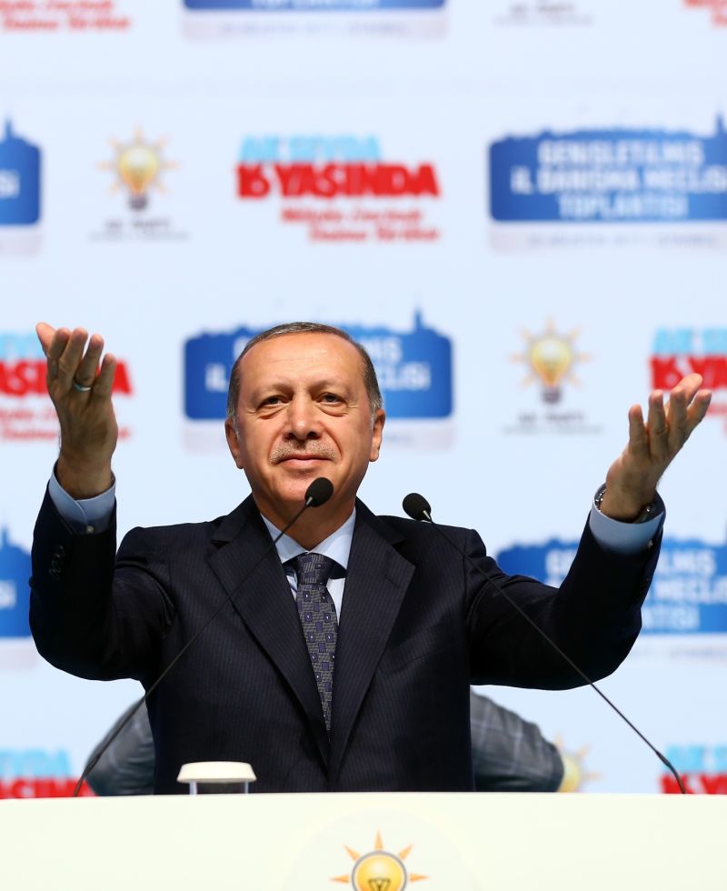 Turecký prezident Recep Tayyip Erdoğan.