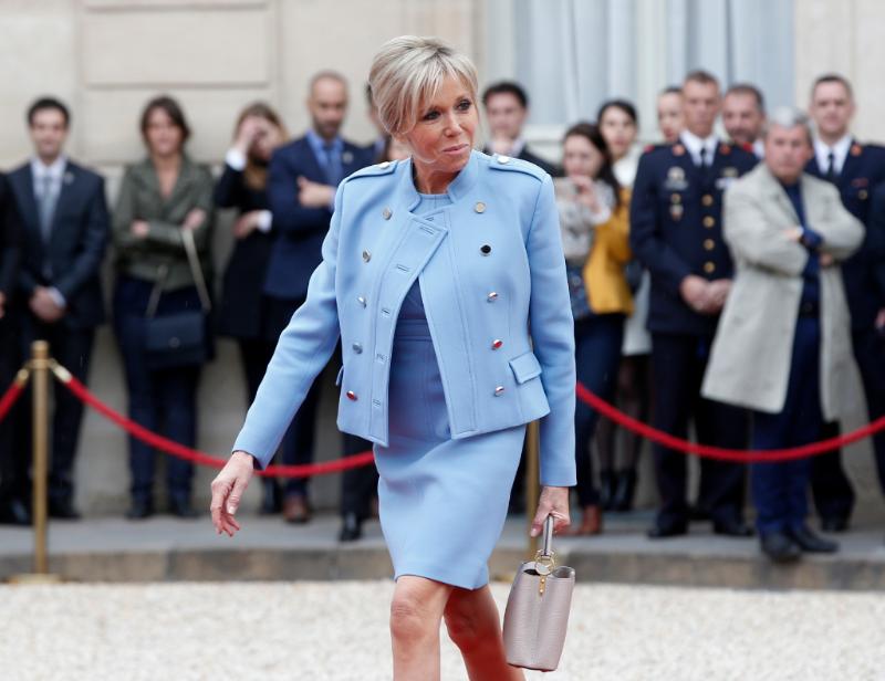 Brigitte Macronová. Brigitte Macronová.