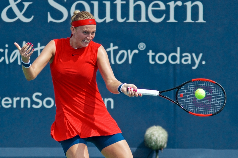 Petře Kvitové generálka na US Open vůbec nevyšla.
