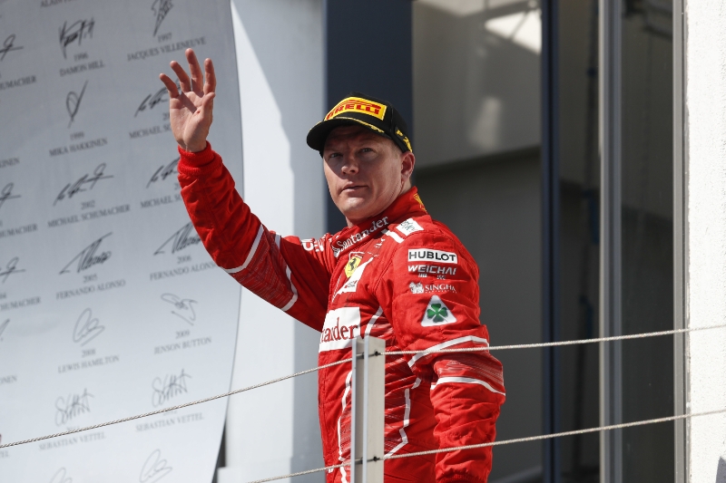 Kimi Räikkönen prodloužil smlouvu o rok. Kimi Räikkönen prodloužil smlouvu o rok.