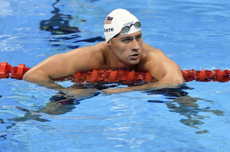 Bývalý vynikající plavec, ale také "pohádkář" Ryan Lochte.