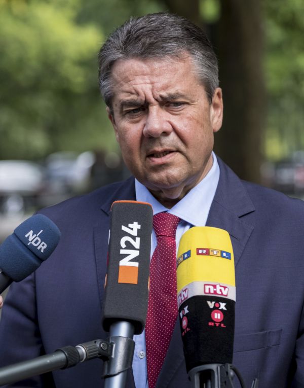 Německý ministr zahraničí Sigmar Gabriel (SPD).