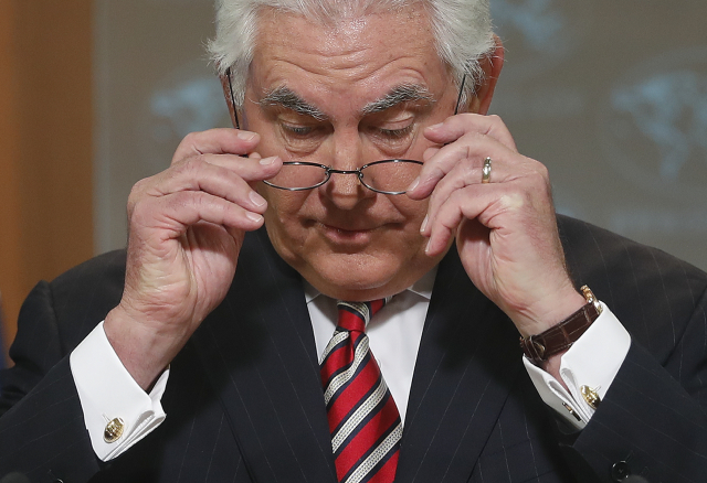 Americký ministr zahraničí Rex Tillerson.