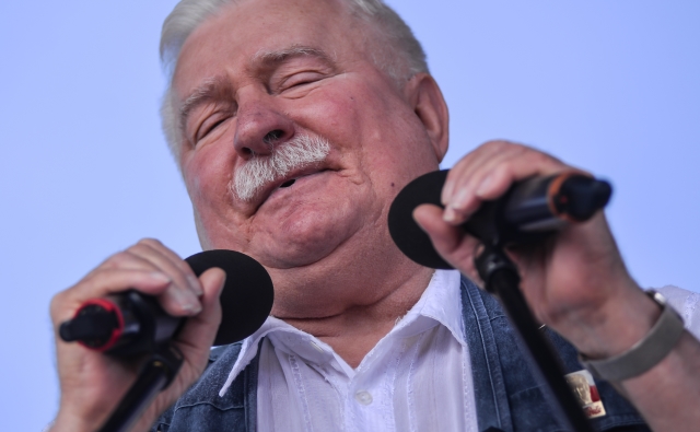 Bývalý polský prezident Lech Walesa.