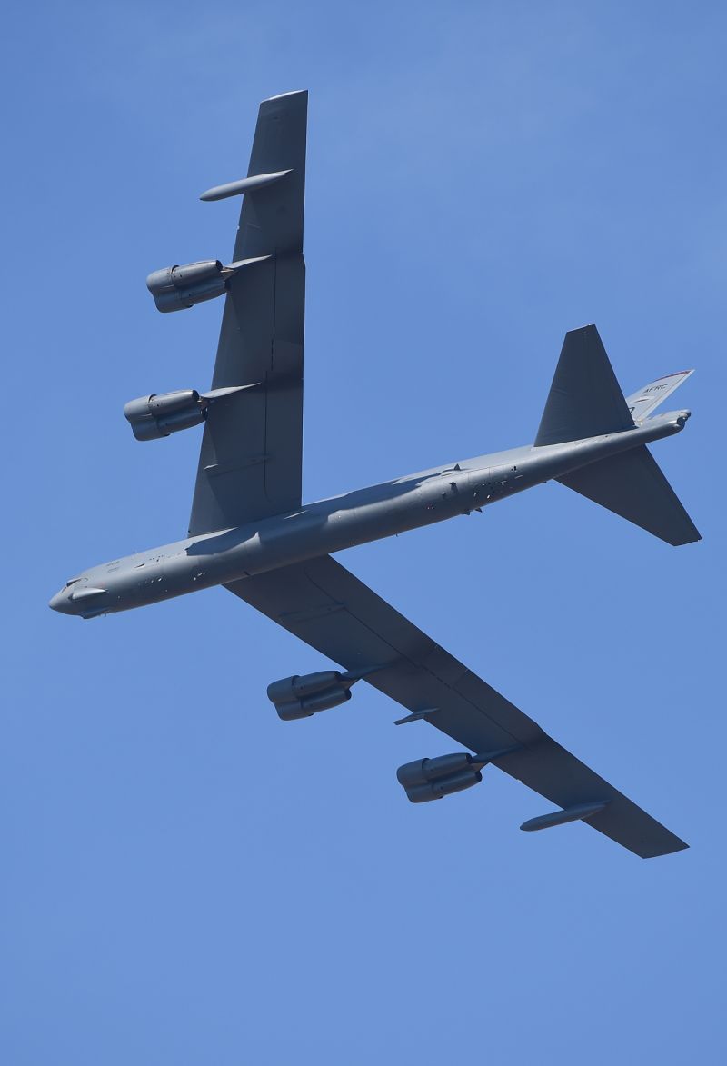 Strategický bombardér B-52.