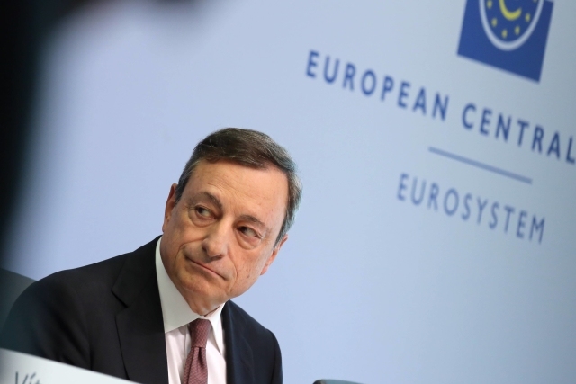 Prezident ECB Mario Draghi.