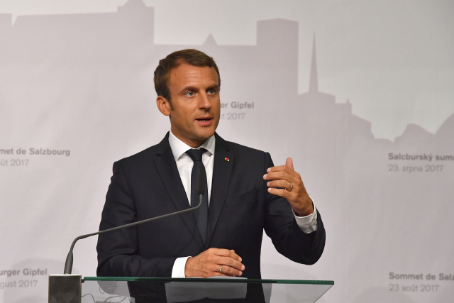 Francouzský prezident Emmanuel Macron.