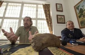 Spáleno bude asi 20 kilogramů rohoviny.