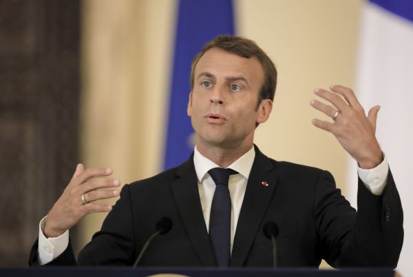 Francouzský prezident Emmanuel Macron.