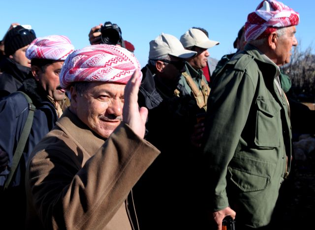 Prezident iráckého Kurdistánu Masúd.