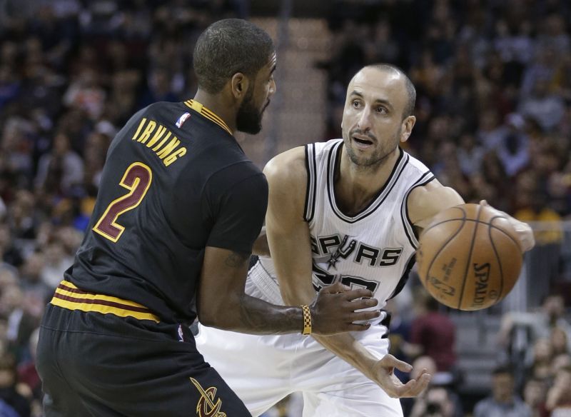 Argentiský basketbalista Manu Ginóbili.