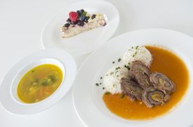Vítězné menu.