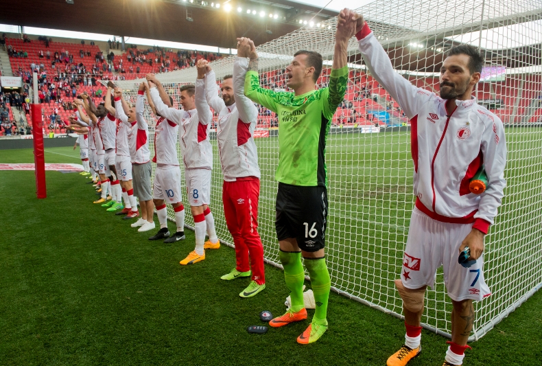 Fotbalisté Slavie jsou nasazení až do čtvrtého koše.