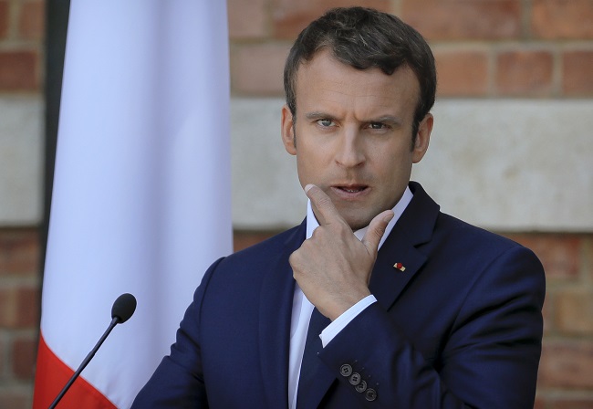 Francouzský prezident Emmanuel Macron.