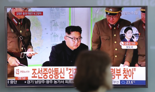 Severokorejský vůdce Kim Čong-un. Severokorejský vůdce Kim Čong-un.