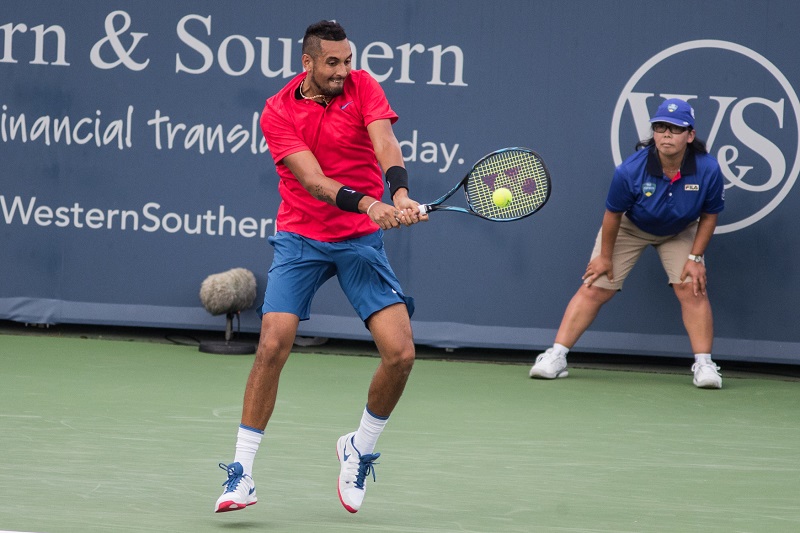 Tenista Nick Kyrgios. Tenista Nick Kyrgios.
