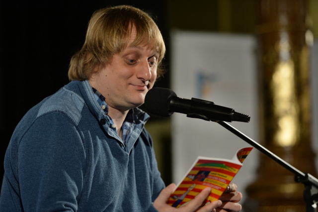 Herec a komik Lukáš Pavlásek.
