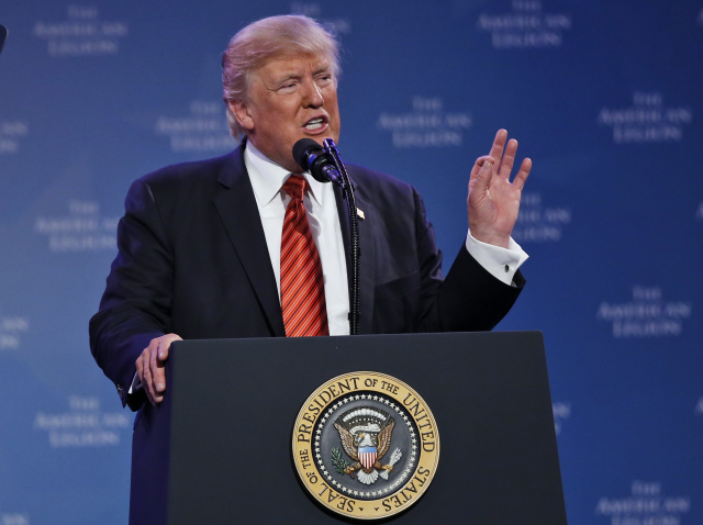 Americký prezident Donald Trump.