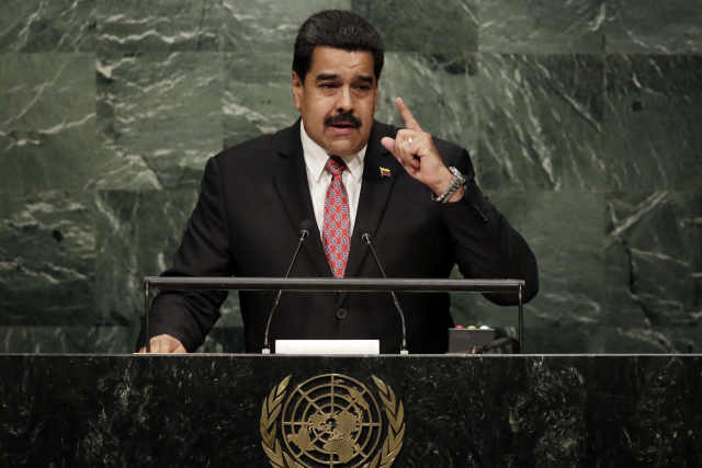 Venezuelský prezident Nicolás Maduro.