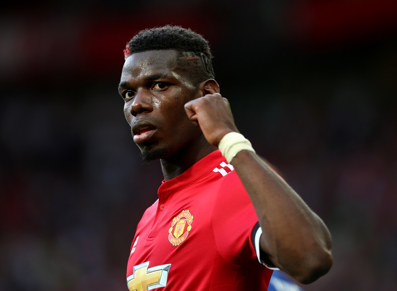 Paul Pogba po vítězství nad Leicesterem.