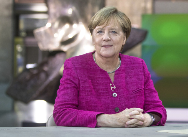 Německá kancléřka Angela Merkelová. 