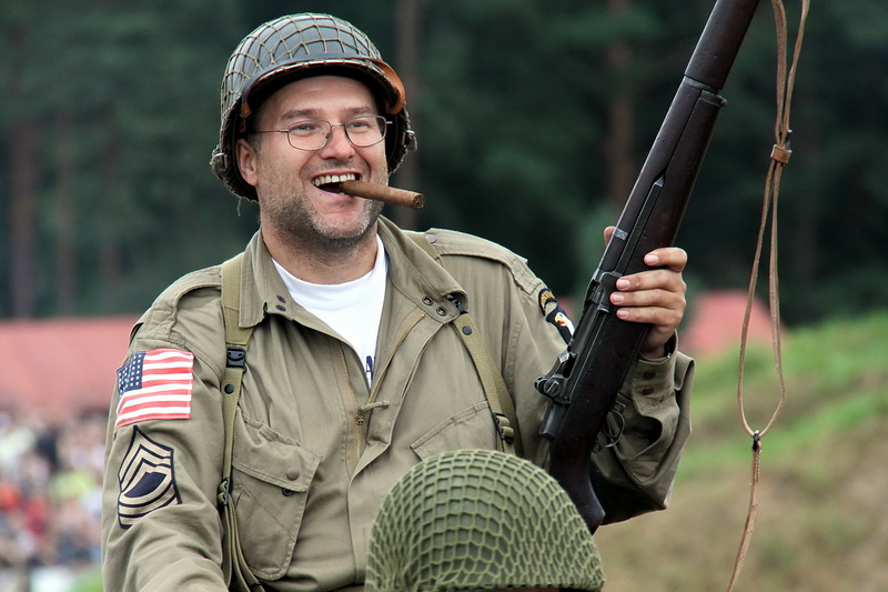 Hlavním bodem letošního Tankového dne v Lešanech bude střet americké a německé armády během druhé světové války (ilustrační foto).