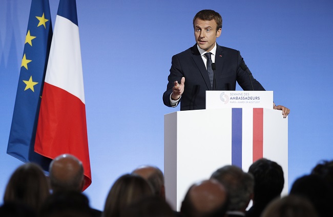 Emmanuel Macron.