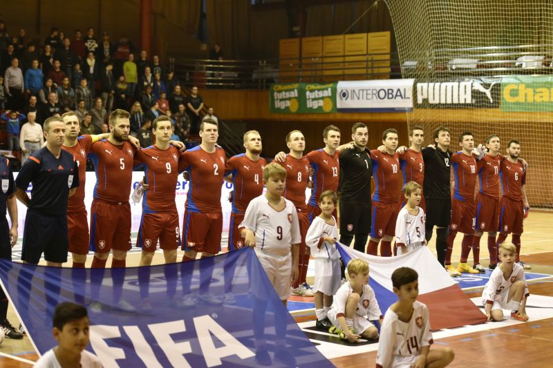 Česká futsalová reprezentace.
