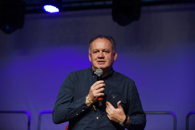 Slovenský prezident Andrej Kiska. 