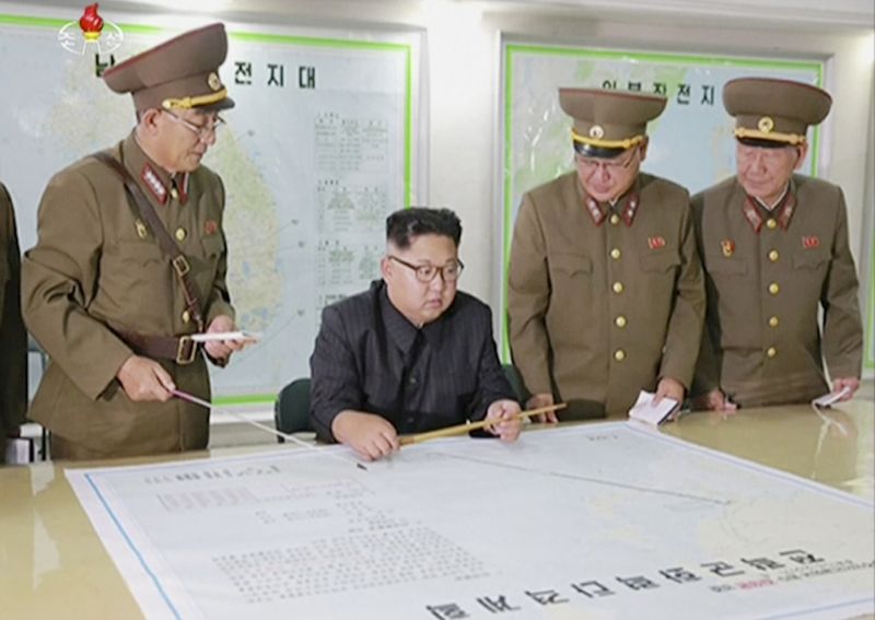 Severokorejský vůdce Kim Čong-un.