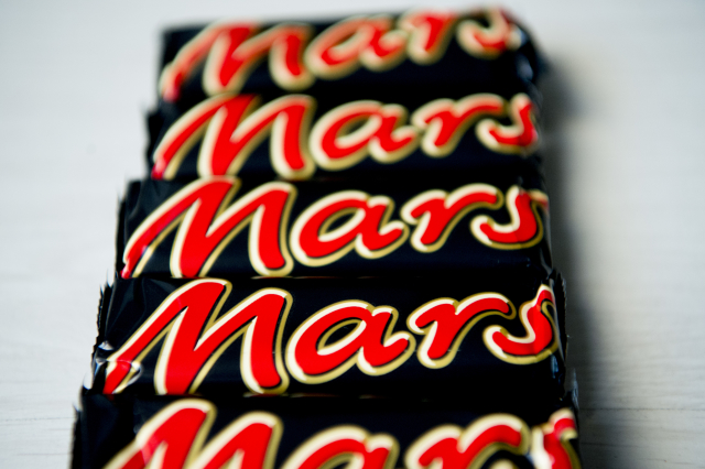 Produkty společnosti Mars.