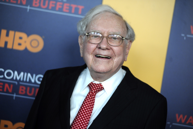Filantrop Warren Buffett.