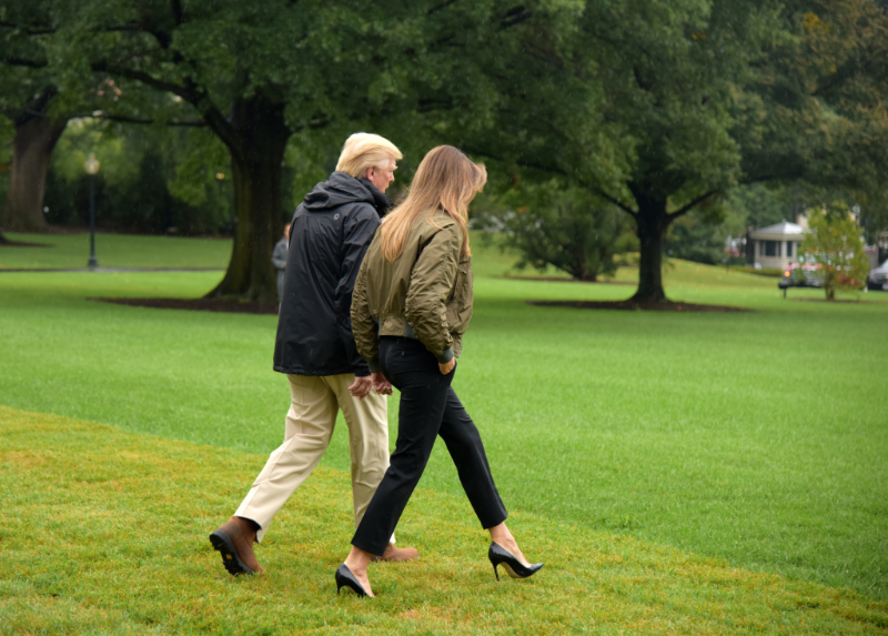Trumpovi v Texasu. Trumpovi v Texasu.