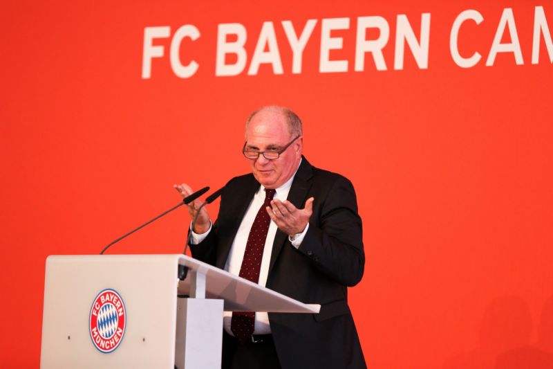 Prezident mnichovského Bayernu Uli Hoeness.