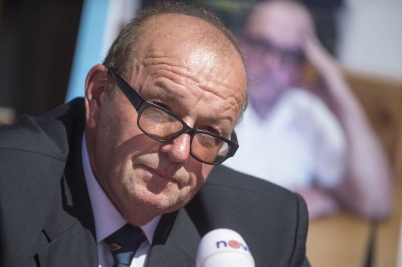Kandidát na prezidenta Vladimír Boštík. Kandidát na prezidenta Vladimír Boštík.