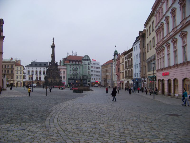 Horní náměstí v Olomouci.