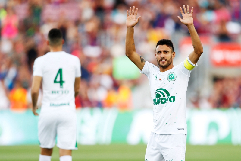 Přeživší fotbalista Alan Ruschel.