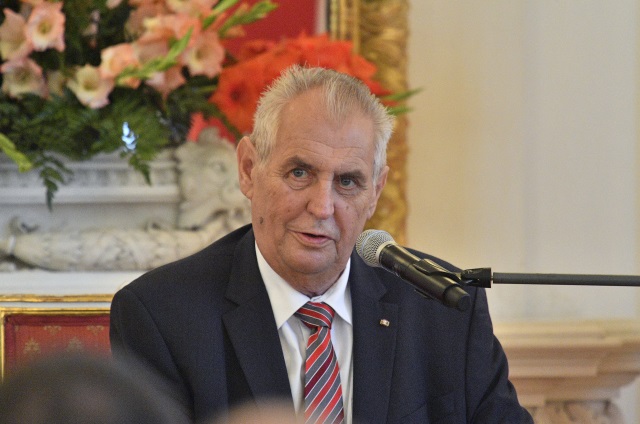 Miloš Zeman. 