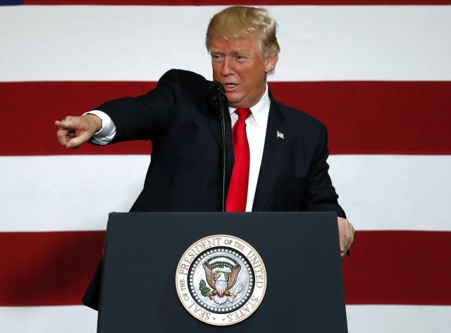 Prezident Donald Trump. 