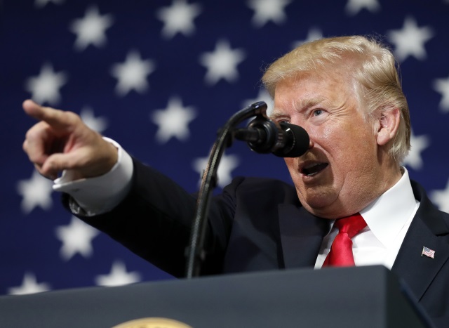 Americký prezident Donald Trump. 